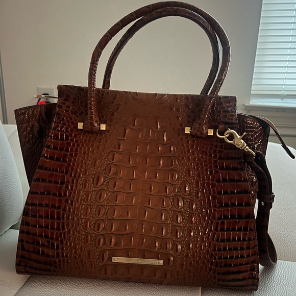 Brahmin Melbourne Collection Priscilla satchel in excellent condition - Picture 4 of 12